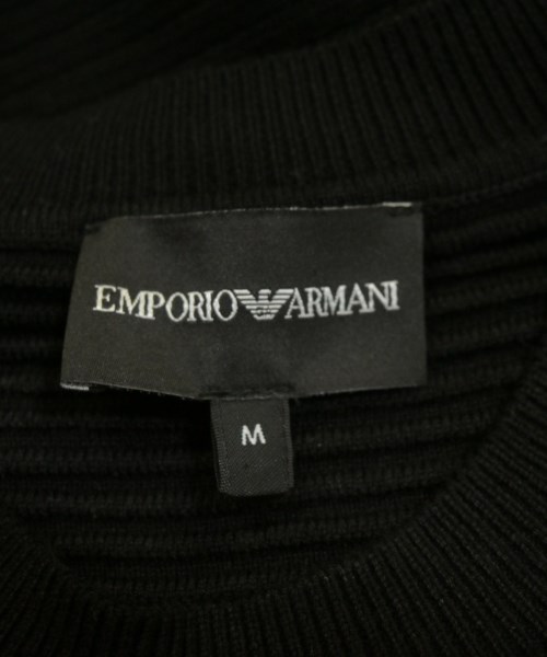 EMPORIO ARMANI（エンポリオアルマーニ）ニット・セーター 黒 サイズ:M メンズ/2200673620118