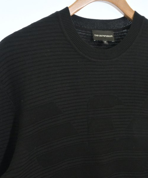 EMPORIO ARMANI（エンポリオアルマーニ）ニット・セーター 黒 サイズ:M メンズ/2200673620118