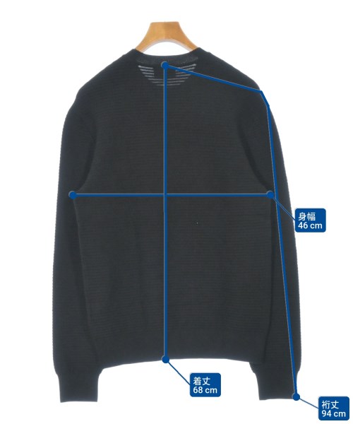 EMPORIO ARMANI（エンポリオアルマーニ）ニット・セーター 黒 サイズ:M メンズ/2200673620118