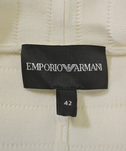 EMPORIO ARMANI（エンポリオアルマーニ）カジュアルジャケット 白 サイズ:42(M位) レディース/2200676776096