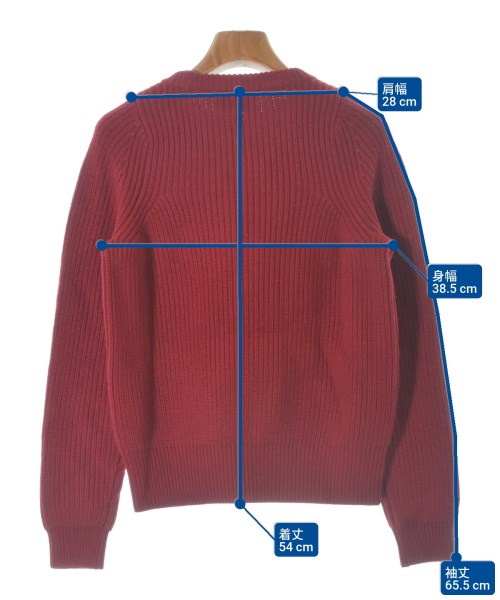 EMPORIO ARMANI（エンポリオアルマーニ）ニット・セーター 赤 サイズ:42(M位) レディース/2200676776102