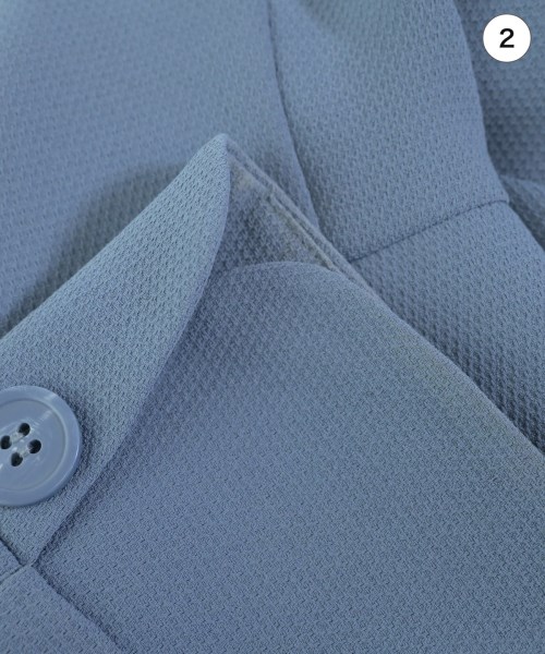 EMPORIO ARMANI（エンポリオアルマーニ）ブラウス 青 サイズ:40(M位) レディース/2200676776119