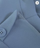 EMPORIO ARMANI（エンポリオアルマーニ）ブラウス 青 サイズ:40(M位) レディース/2200676776119