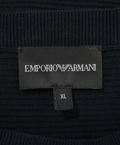 EMPORIO ARMANI（エンポリオアルマーニ）スウェット 黒 サイズ:XL メンズ/2200674112087