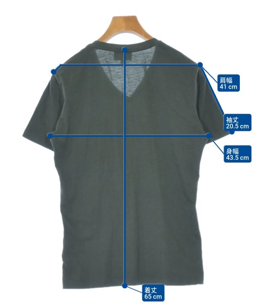 EMPORIO ARMANI（エンポリオアルマーニ）Tシャツ・カットソー 緑 サイズ:S メンズ/2200674087071