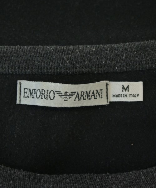 EMPORIO ARMANI（エンポリオアルマーニ）Tシャツ・カットソー 黒 サイズ:M メンズ/2200679534020