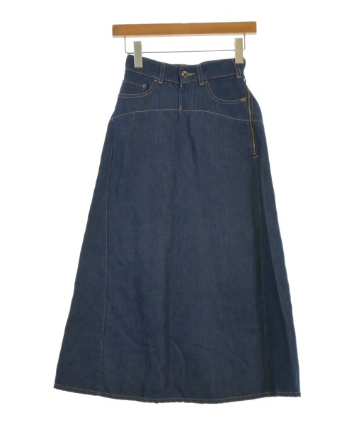 EMPORIO ARMANI(エンポリオアルマーニ)ロング・マキシ丈スカート 青 サイズ:36(XS位)/2200679544067