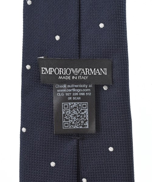 EMPORIO ARMANI（エンポリオアルマーニ）ネクタイ 紺 サイズ:- メンズ/2200679824145