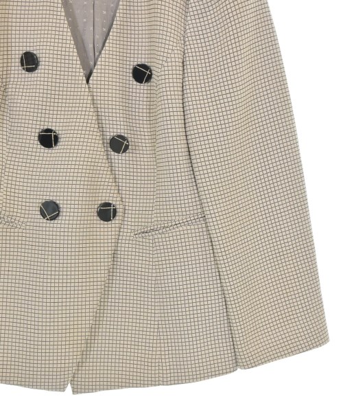 EMPORIO ARMANI（エンポリオアルマーニ）ノーカラージャケット ベージュ サイズ:42(M位) レディース/2200675882057