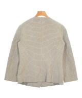 EMPORIO ARMANI（エンポリオアルマーニ）ノーカラージャケット ベージュ サイズ:42(M位) レディース/2200675882057