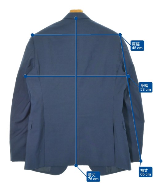 EMPORIO ARMANI（エンポリオアルマーニ）ビジネス 紺 サイズ:52/52(XL位) メンズ/2200679364108