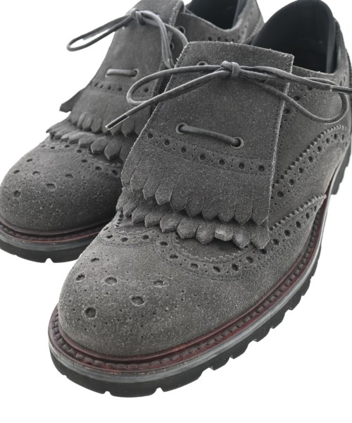 EMPORIO ARMANI（エンポリオアルマーニ）ビジネス・ドレスシューズ グレー サイズ:UK6(24.5cm位) メンズ/2200681113015