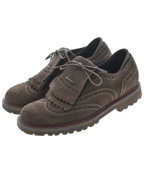 EMPORIO ARMANI(エンポリオアルマーニ)ビジネス・ドレスシューズ 茶 サイズ:UK6(24.5cm位)/2200681113022