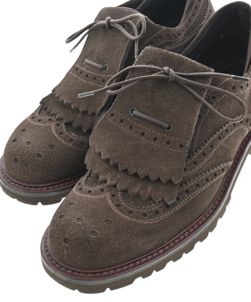 EMPORIO ARMANI（エンポリオアルマーニ）ビジネス・ドレスシューズ 茶 サイズ:UK6(24.5cm位) メンズ/2200681113022