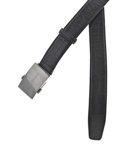 EMPORIO ARMANI（エンポリオアルマーニ）ベルト 黒 サイズ:85/34 メンズ/2200681337381