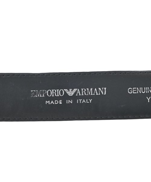 EMPORIO ARMANI（エンポリオアルマーニ）ベルト 黒 サイズ:85/34 メンズ/2200681337381