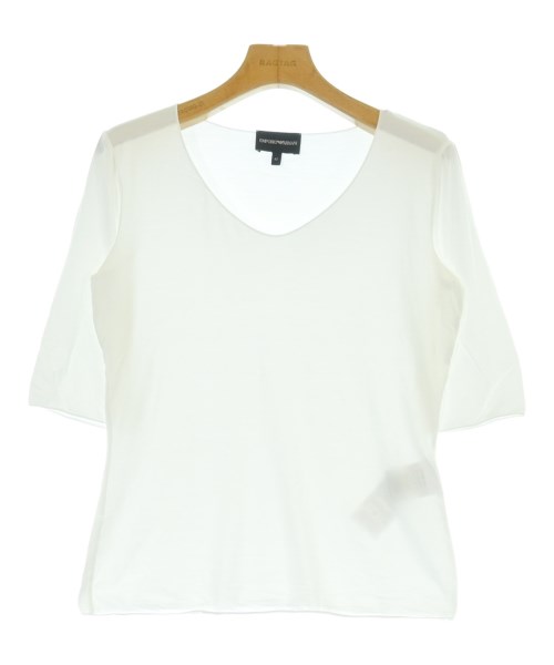 EMPORIO ARMANI(エンポリオアルマーニ)Tシャツ・カットソー 白 サイズ:42(M位)/2200677907062