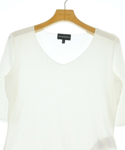 EMPORIO ARMANI（エンポリオアルマーニ）Tシャツ・カットソー 白 サイズ:42(M位) レディース/2200677907062