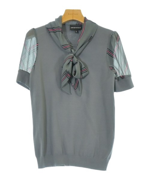 EMPORIO ARMANI(エンポリオアルマーニ)ニット・セーター グレー サイズ:38(S位)/2200677907116