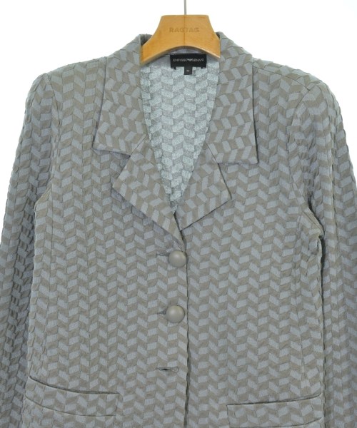 EMPORIO ARMANI（エンポリオアルマーニ）テーラードジャケット 青 サイズ:36(XS位) レディース/2200677907123