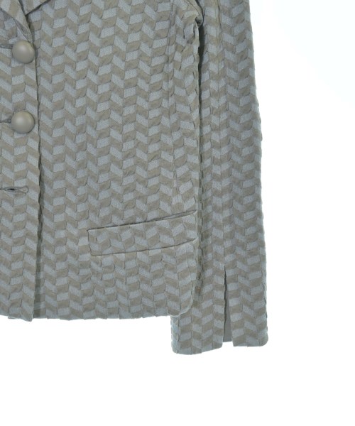 EMPORIO ARMANI（エンポリオアルマーニ）テーラードジャケット 青 サイズ:36(XS位) レディース/2200677907123