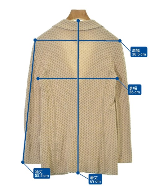 EMPORIO ARMANI（エンポリオアルマーニ）テーラードジャケット ピンク サイズ:38(S位) レディース/2200677907161