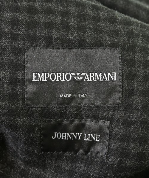EMPORIO ARMANI（エンポリオアルマーニ）カジュアルジャケット 黒 サイズ:50(XL位) メンズ/2200682111010
