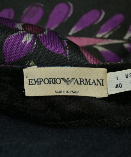 EMPORIO ARMANI（エンポリオアルマーニ）ひざ丈スカート 黒 サイズ:40(M位) レディース/2200693688068
