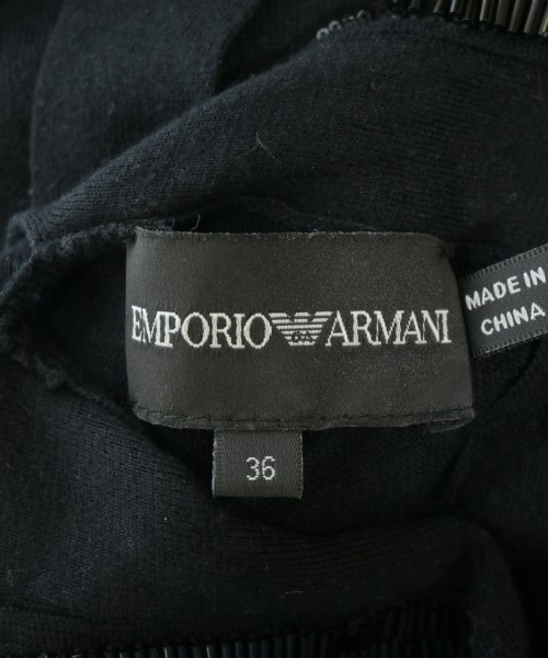 EMPORIO ARMANI（エンポリオアルマーニ）ベスト/ノースリーブ 黒 サイズ:36(XS位) レディース/2200694201044