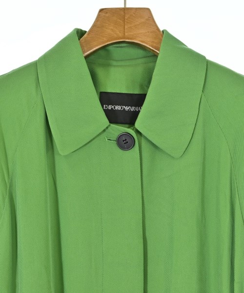 EMPORIO ARMANI（エンポリオアルマーニ）ステンカラーコート 緑 サイズ:42(M位) レディース/2200690661026