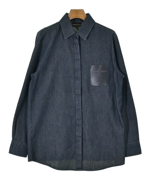 EMPORIO ARMANI(エンポリオアルマーニ)カジュアルシャツ 紺 サイズ:40(M位)/2200690661040