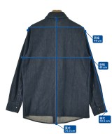 EMPORIO ARMANI（エンポリオアルマーニ）カジュアルシャツ 紺 サイズ:40(M位) レディース/2200690661040