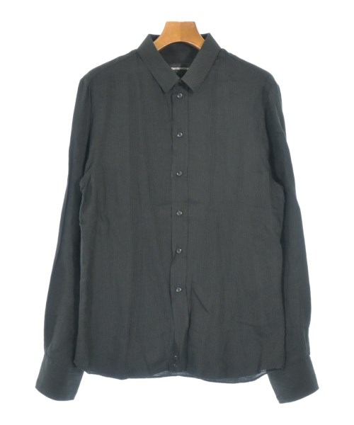 EMPORIO ARMANI(エンポリオアルマーニ)ドレスシャツ 黒 サイズ:L/2200691786018