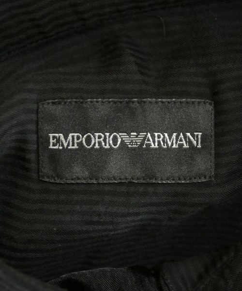 EMPORIO ARMANI（エンポリオアルマーニ）ドレスシャツ 黒 サイズ:L メンズ/2200691786018