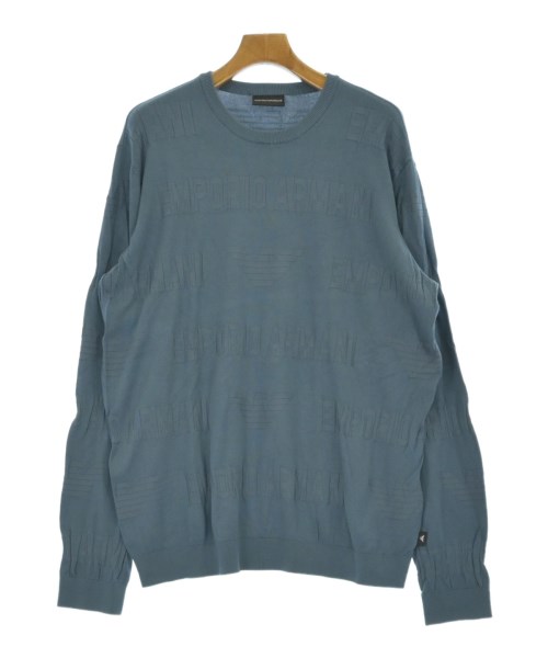 EMPORIO ARMANI(エンポリオアルマーニ)ニット・セーター 青 サイズ:3XL/2200692103128