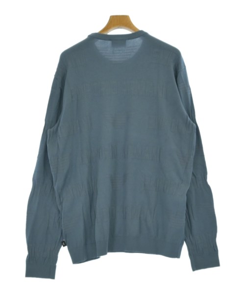 EMPORIO ARMANI（エンポリオアルマーニ）ニット・セーター 青 サイズ:3XL メンズ/2200692103128