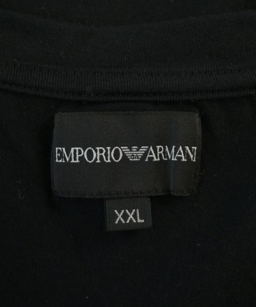 EMPORIO ARMANI（エンポリオアルマーニ）Tシャツ・カットソー 黒 サイズ:XXL メンズ/2200692103180