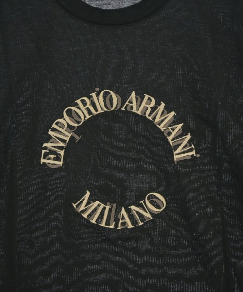 EMPORIO ARMANI（エンポリオアルマーニ）Tシャツ・カットソー 黒 サイズ:XL メンズ/2200692103203