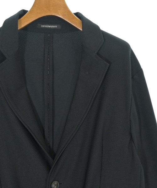 EMPORIO ARMANI（エンポリオアルマーニ）テーラードジャケット 黒 サイズ:50(XL位) メンズ/2200695740047