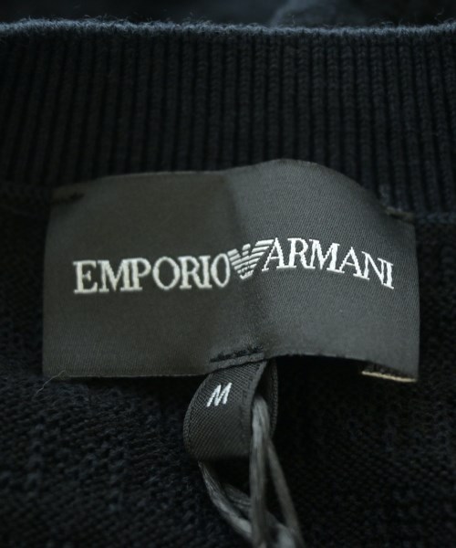 EMPORIO ARMANI（エンポリオアルマーニ）ニット・セーター 黒 サイズ:M メンズ/2200695740085