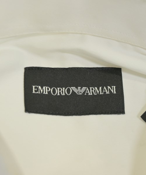 EMPORIO ARMANI（エンポリオアルマーニ）ドレスシャツ 白 サイズ:38(S位) メンズ/2200695740122