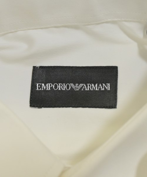 EMPORIO ARMANI（エンポリオアルマーニ）ドレスシャツ 白 サイズ:39(M位) メンズ/2200695740177