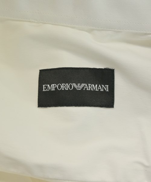 EMPORIO ARMANI（エンポリオアルマーニ）ドレスシャツ 白 サイズ:43(XXL位) メンズ/2200695740283