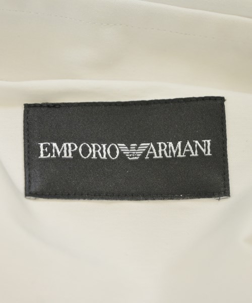 EMPORIO ARMANI（エンポリオアルマーニ）ドレスシャツ 白 サイズ:43(XXL位) メンズ/2200695740320