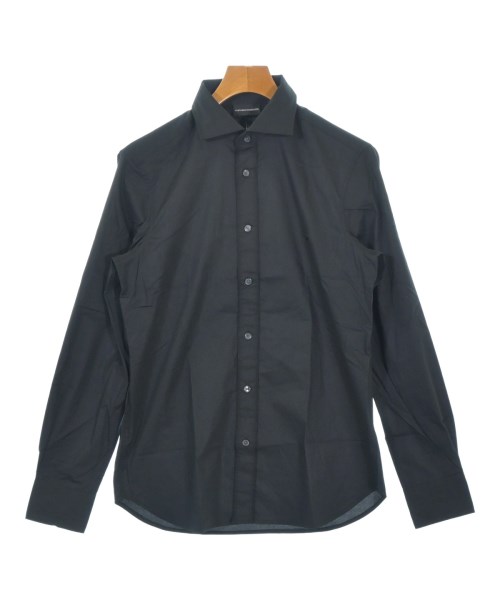 EMPORIO ARMANI(エンポリオアルマーニ)ドレスシャツ 黒 サイズ:XS/2200695740429