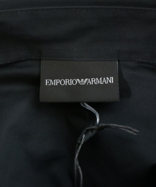 EMPORIO ARMANI（エンポリオアルマーニ）ドレスシャツ 黒 サイズ:XS メンズ/2200695740429