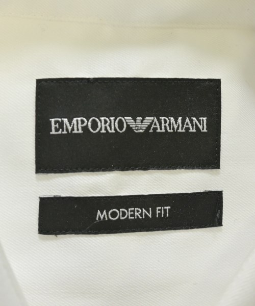 EMPORIO ARMANI（エンポリオアルマーニ）ドレスシャツ 白 サイズ:40(L位) メンズ/2200695740436