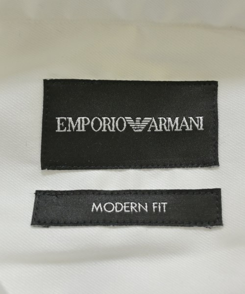 EMPORIO ARMANI（エンポリオアルマーニ）ドレスシャツ 白 サイズ:41(XL位) メンズ/2200695740450