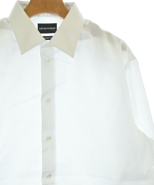 EMPORIO ARMANI（エンポリオアルマーニ）ドレスシャツ 白 サイズ:41(XL位) メンズ/2200695740450