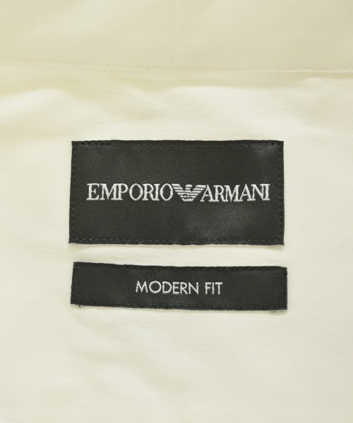 EMPORIO ARMANI（エンポリオアルマーニ）カジュアルシャツ 白 サイズ:43(XXL位) メンズ/2200695740481